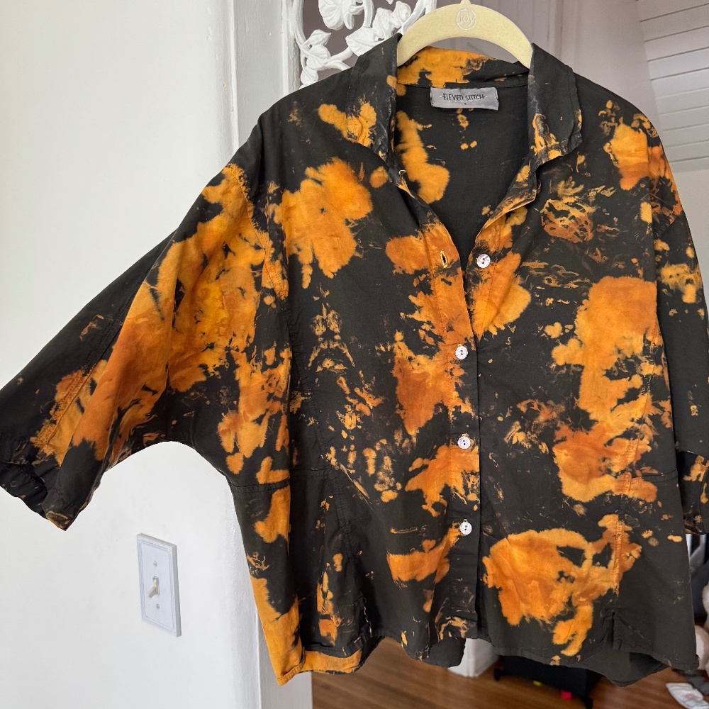 Suay dyed Eleven Stitch boxy shirt